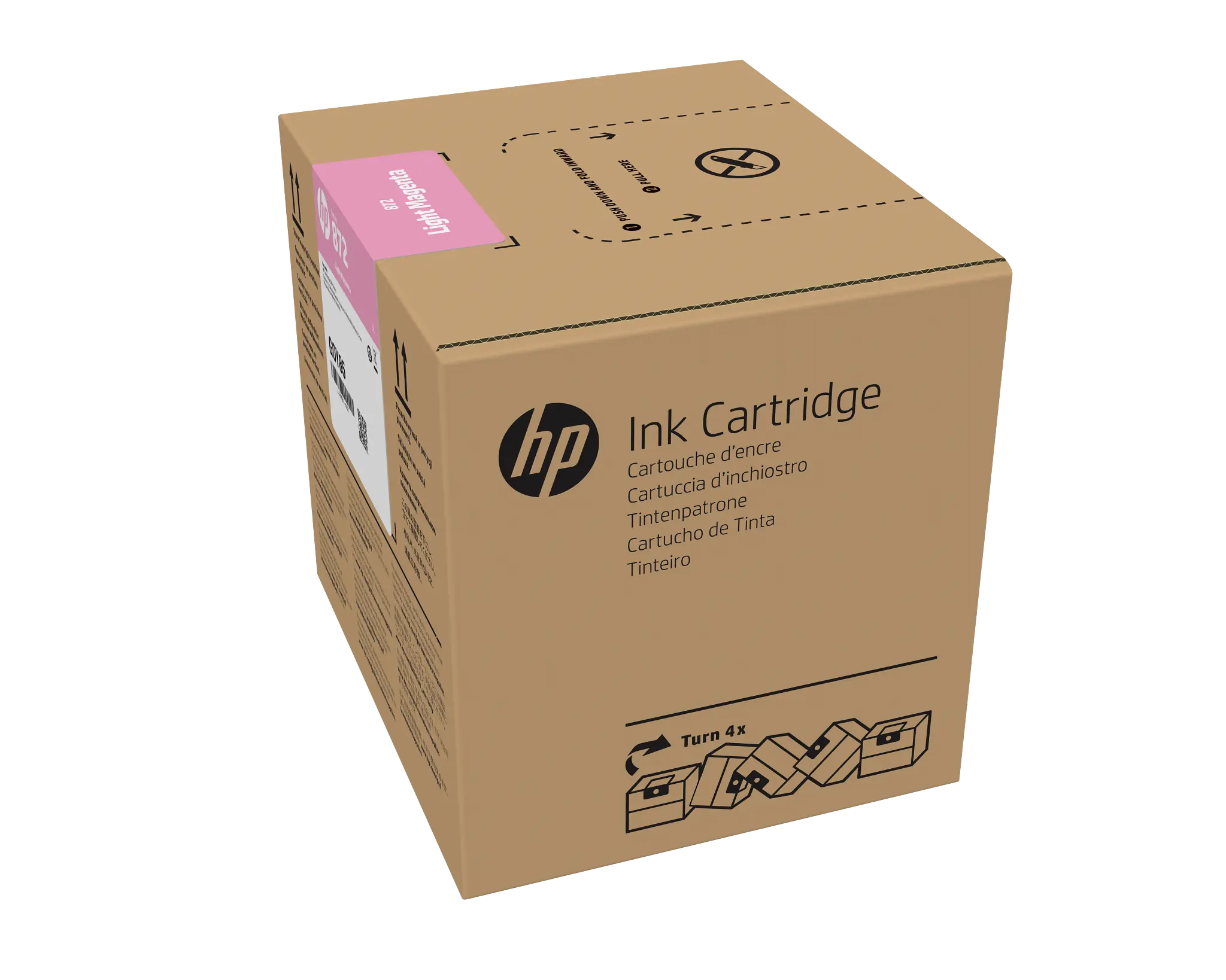 HP 872 3-liter Light Magenta Latex Ink Cartridge (G0Z06A)
